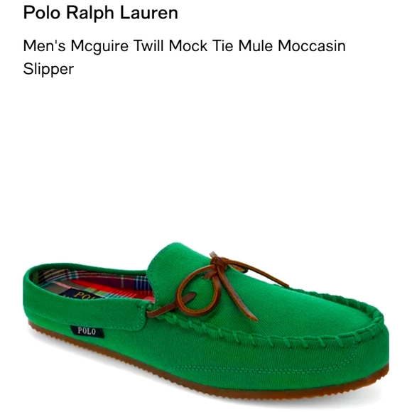 Polo Ralph Lauren Other - NWT Men's Polo by Ralph Lauren Maguire Moccasin Slipper
